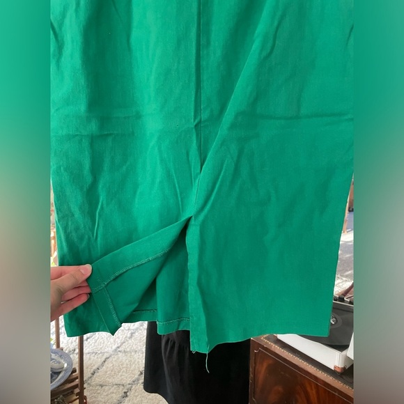 Linda Matthews Green Pencil Skirt - Picture 4 of 4